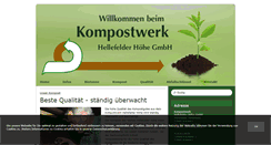 Desktop Screenshot of kompostwerk-online.de